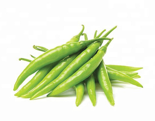 Fresh Chilli (Green Chilli) 250gm