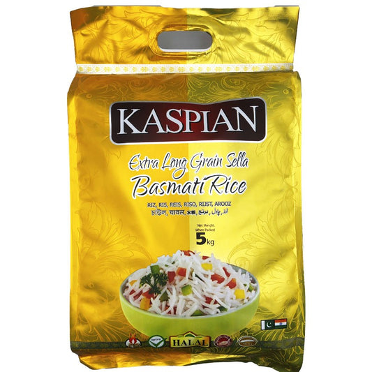 Kaspian Sella Basmati Rice 5kg