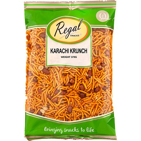 Regal  Karachi krunch Snacks 375g