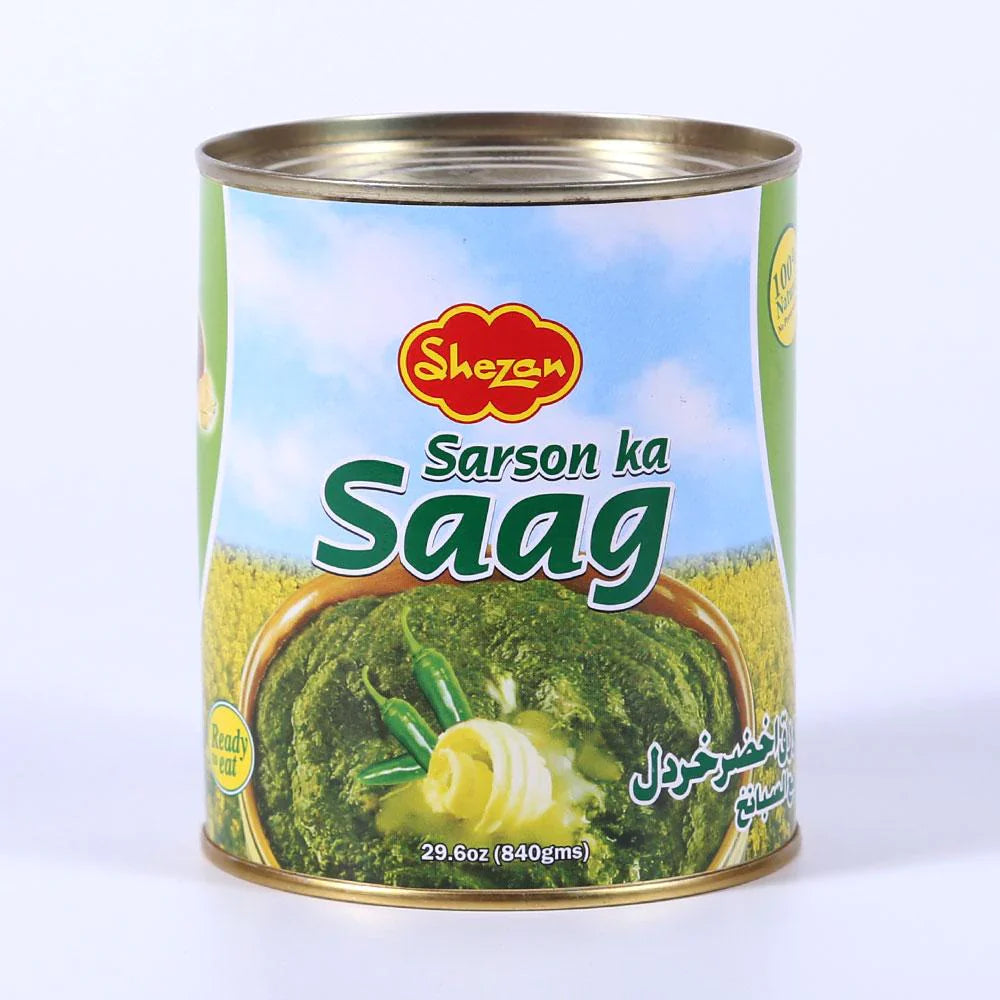 Shezan Sarson Ka Saag Tin 840 g