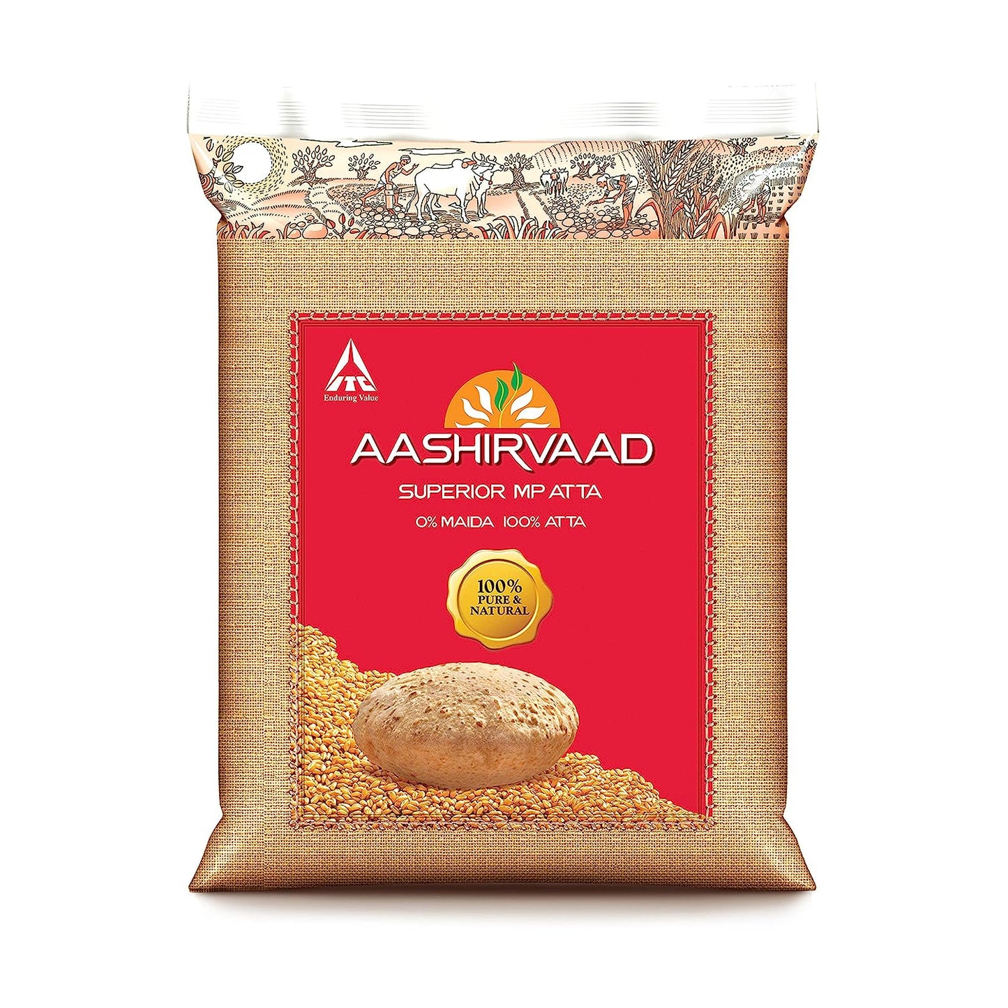 Aashirvaad Atta, 1kg Pack