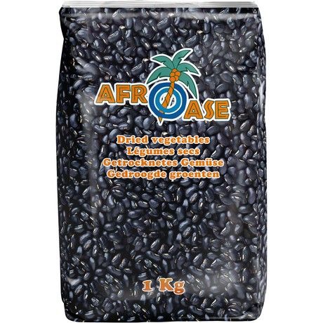 AFROASE  Black Beans 1KG