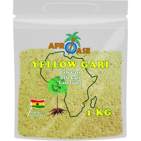 AFROASE  Yellow Gari 1KG