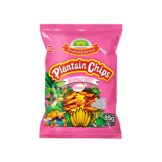 TG  Plantain Chips Extra Sweet 80GR