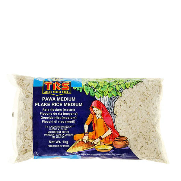 TRS Rice Flakes (Poha/Powa) Medium 1kg